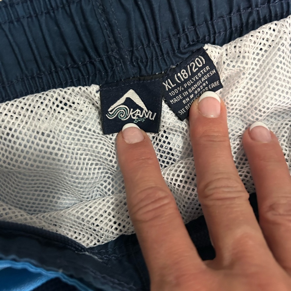 5/$25Kanu Surf NWT boys swim shorts size XL (18/20) - Picture 3 of 4